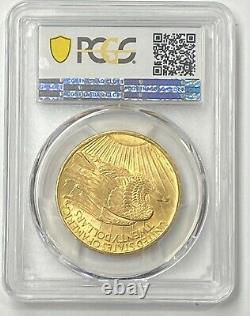 1908-D $20 Saint Gaudens Gold Double Eagle No Motto Pre 33 PCGS MS63 Amazing PQ