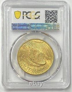 1908-D $20 Saint Gaudens Gold Double Eagle No Motto Pre 33 PCGS MS64 Amazing PQ
