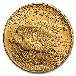 1908-D $20 Saint-Gaudens Gold Double Eagle withMotto XF SKU#104947