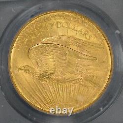 1908 G$20 Saint-Gaudens Gold Double Eagle No Motto ICG MS 63 Lot#Z633