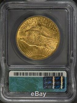 1908 G$20 Saint-gaudens Gold Double Eagle, No Motto Icg Ms 63 Lot#r664