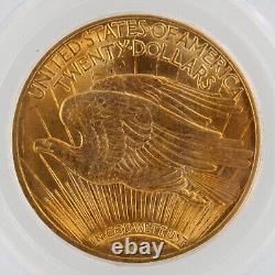 1908 Motto Saint Gaudens PCGS MS63 $20 Double Eagle Old Green Holder Fantastic