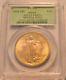 1908 NM $20 PCGS MS 66 Gold St. Gaudens Double Eagle, Old Green Holder Saint