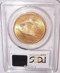 1908 NM $20 Philadelphia St Gaudens GEM Gold Double Eagle PCGS MS66+
