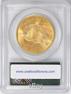 1908 NM $20 Wells Fargo Gold GEM St Gaudens Double Eagle PCGS MS66 OGH