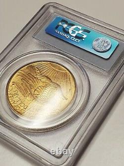 1908 NO MOTTO $20 Gold PCGS MS65 Saint Gaudens Double Eagle