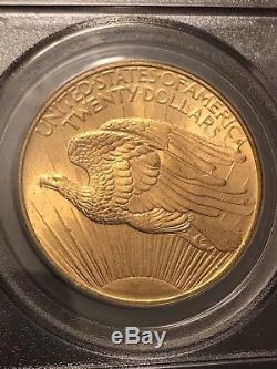 1908 No Motto PCGS MS-65 $20 Saint Gaudens Gold Double Eagle OGH Green Label