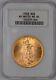 1908 No Motto St. Gaudens Gold Double Eagle (Old Holder) $20 NGC MS64 PQ