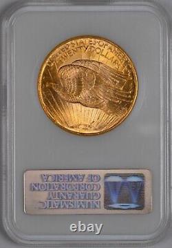 1908 No Motto St. Gaudens Gold Double Eagle (Old Holder) $20 NGC MS64 PQ