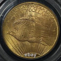 1908 No Motto Wells Fargo Nevada $20 St Gaudens Gold Double Eagle PCGS MS 67