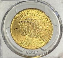 1908-P $20 Saint Gaudens Gold Double Eagle No Motto Pre 33 PCGS MS66+ Super Gem