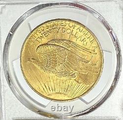 1908-P $20 Saint Gaudens Gold Double Eagle No Motto Pre 33 PCGS MS66+ Super Gem