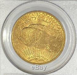 1908-P $20 Saint Gaudens Gold Double Eagle PCGS MS61 (With Motto) OGH PQ++