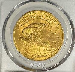 1908-P $20 Saint Gaudens Gold Double Eagle PCGS MS64 (With Motto) Blazer PQ++