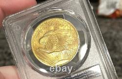 1908 PCGS MS66 No Motto Saint Gaudens Double Eagle PQ Coin