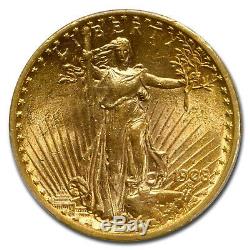1908-S $20 Saint-Gaudens Gold Double Eagle MS-62 PCGS SKU#77780