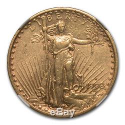 1908-S $20 St. Gaudens Gold Double Eagle XF-45 NGC CAC