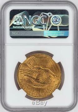 1908 Saint Gaudens $20 Gold Double Eagle NGC MS64 Rough Rider Hoard #CJS0010