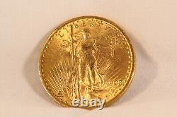 1908 Saint-Gaudens Double Eagle Gold $20 coin No Motto