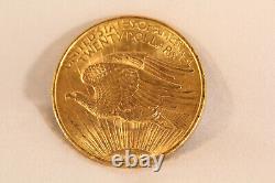 1908 Saint-Gaudens Double Eagle Gold $20 coin No Motto