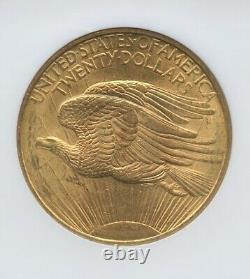 1908 Twenty Dollar $20 Saint Gaudens Double Eagle NO MOTTO NGC MS 63