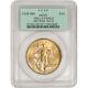 1908 US Gold $20 Saint-Gaudens Double Eagle No Motto PCGS MS65 Wells Fargo