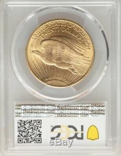 1908-d $20 Saint Gaudens Gold Double Eagle With Motto PCGS MS64! 39245758