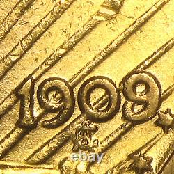 1909/8 $20 Saint-Gaudens Gold Double Eagle Overdate AU-55 PCGS SKU#89944