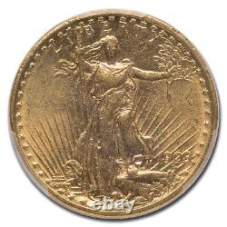 1909/8 $20 Saint-Gaudens Gold Double Eagle Overdate AU-58 PCGS SKU #66650