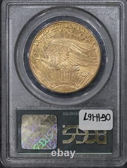 1909/8 (MS63) Saint-Gaudens Gold Double Eagle $20 overdate PCGS OGH
