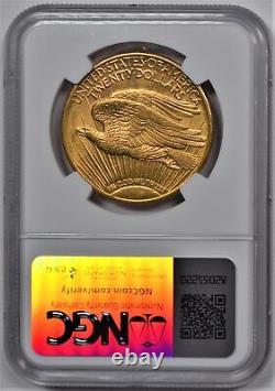 1909/8 St. Gaudens $20 Gold Double Eagle Ngc Au 58