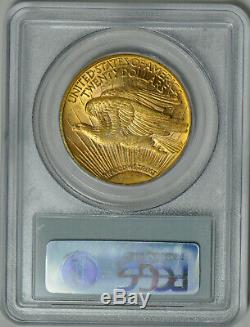 1909 D $20 St. Gaudens Double Eagle AU 55 PCGS CAC Verified