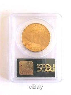 1909-S $20 Saint Gaudens Double Eagle Gold Coin PCGS MS62