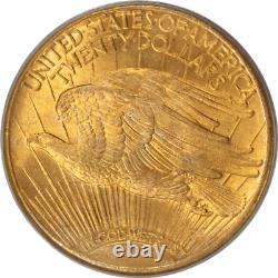 1909-S $20 Saint-Gaudens Double Eagle, PCGS MS 65 Original Surfaces