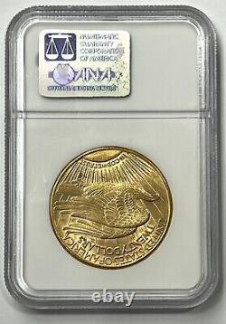 1909-S $20 Saint Gaudens Gold Double Eagle Pre-1933 NGC MS61 Old Fresh Holder