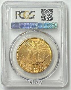 1909-S $20 Saint Gaudens Gold Double Eagle Pre-33 PCGS MS65 A Must Own GEM PQ