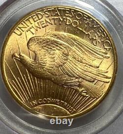 1909-S $20 St Gaudens Gold Double Eagle PCGS OGH MS 63 CAC Approved