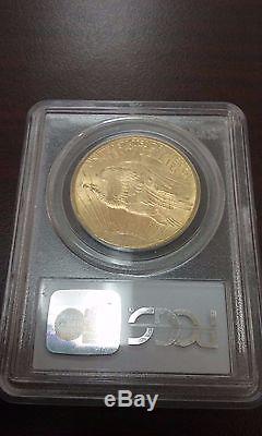 1909-d $20 Gold Saint Gaudens Double Eagle Pcgs Ms64