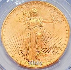 1910 $20 Gold Saint Gaudens PCGS MS64 Double Eagle 189911