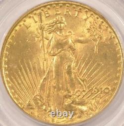 1910 $20 Saint Gaudens Gold Double Eagle PCGS MS61 CAC Approved Old Green Holder