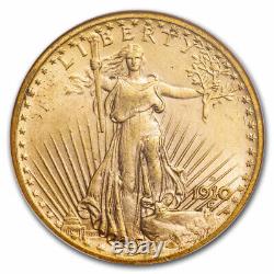 1910-D $20 Saint-Gaudens Gold Double Eagle MS-61 NGC SKU#230180