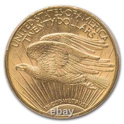 1910-D $20 Saint-Gaudens Gold Double Eagle MS-62 PCGS