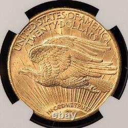 1910-D $20 Saint-Gaudens Gold Double Eagle PQ Outstanding Eye Appeal NGC MS 64