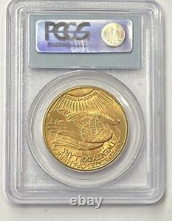 1910-D $20 Saint Gaudens Gold Double Eagle Pre-1933 PCGS MS63 Overlooked Rarity