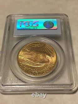 1910-D MS63 PCGS Saint Gaudens Double Eagle $20 Gold Coin great appeal OBL