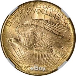 1910-D US Gold $20 Saint-Gaudens Double Eagle NGC MS63