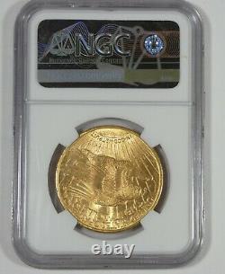 1910 GOLD Saint-Gaudens $20 Double Eagle CERTIFIED NGC MS 64