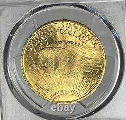 1910-P $20 Saint Gaudens Gold Double Eagle Pre-1933 PCGS MS64 Fresh New Holder