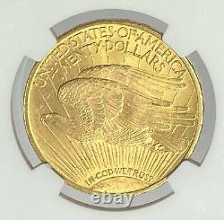 1910-P $20 Saint Gaudens Gold Double Eagle Pre-33 NGC MS64+ CAC Incredible Look