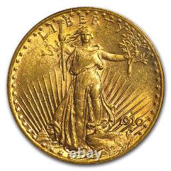 1910-S $20 Saint-Gaudens Gold Double Eagle MS-62 PCGS SKU#18042